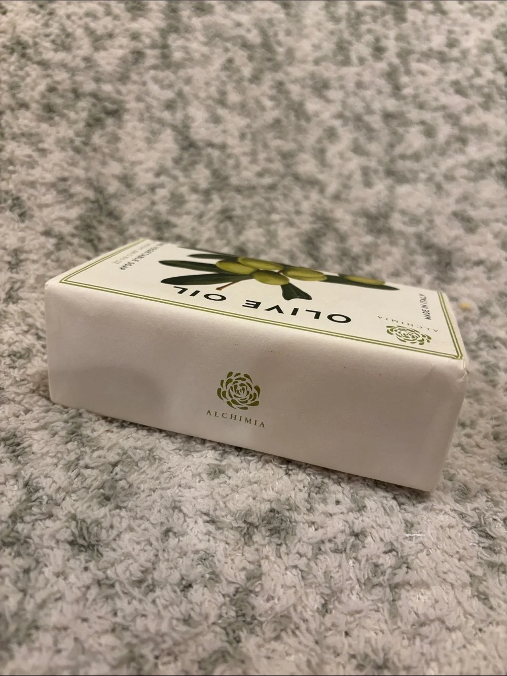 Olive Oil Fine Vegetable Soap by Alchimia Made in Italy NWT 10.50oz